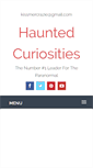 Mobile Screenshot of hauntedcuriosities.com
